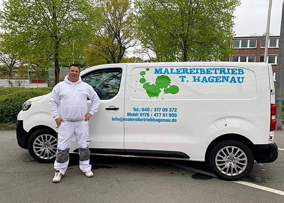 Foto von Thorsten mit dem Auto